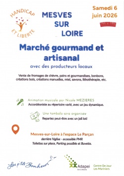 Marché à Mesves sur Loire